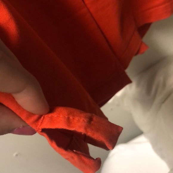 Orange ATLoft Bermudas with belt loop & 5 pockets - Picture 6 of 7